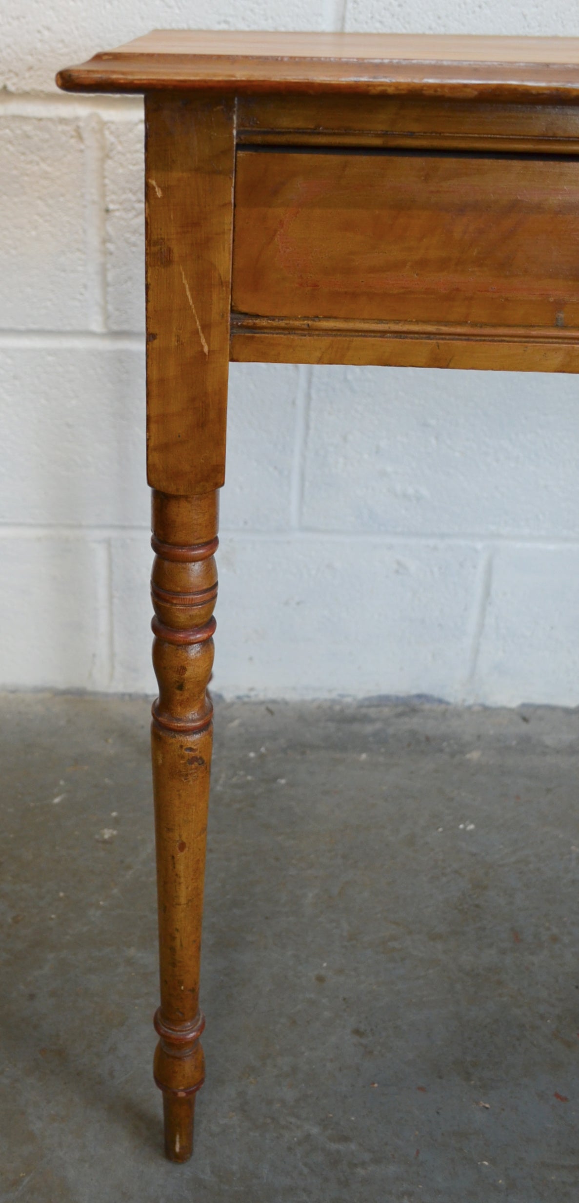 A Victorian Pine Table/Desk