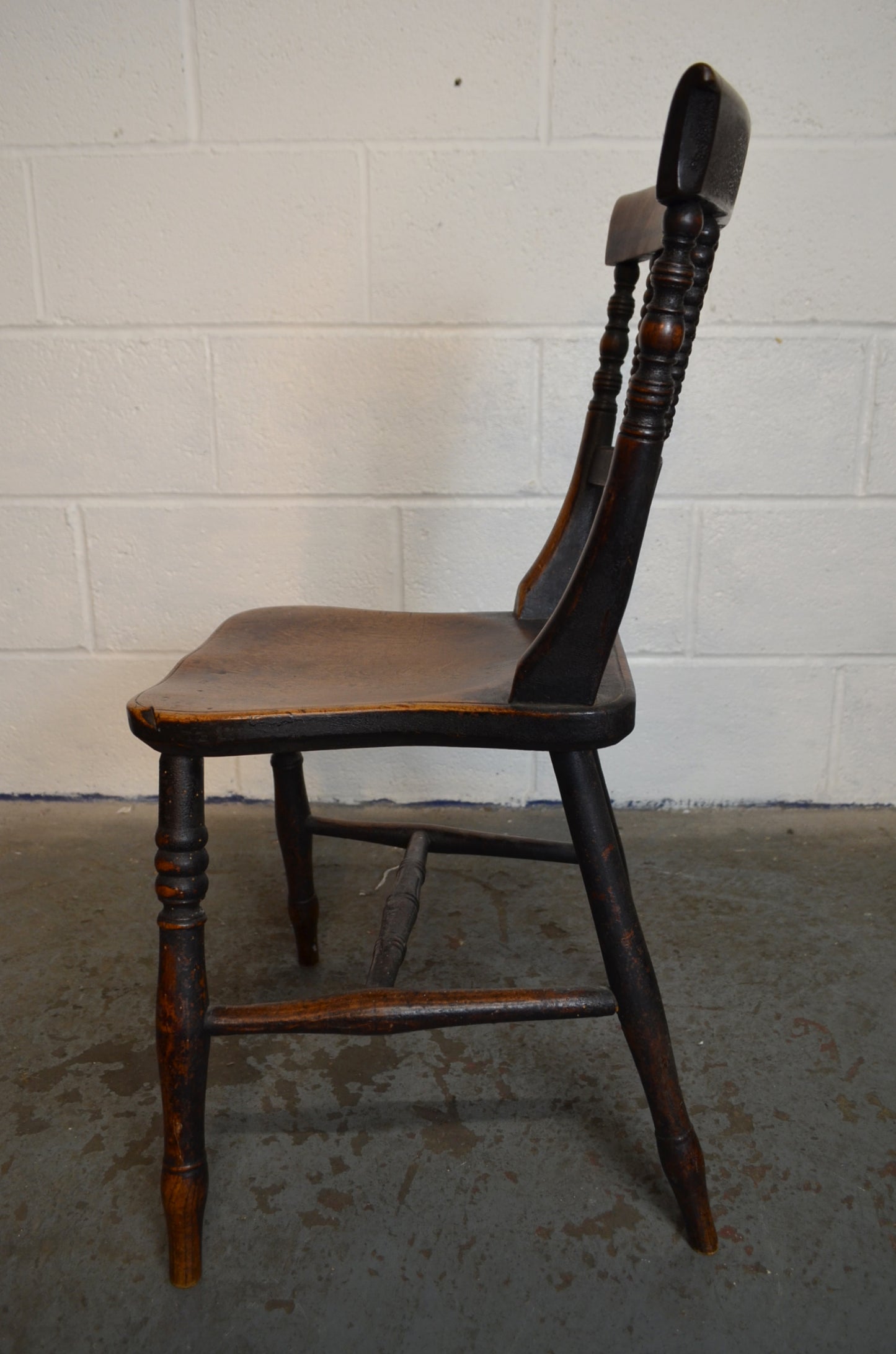 A Pair Of Antique Children's Chairs