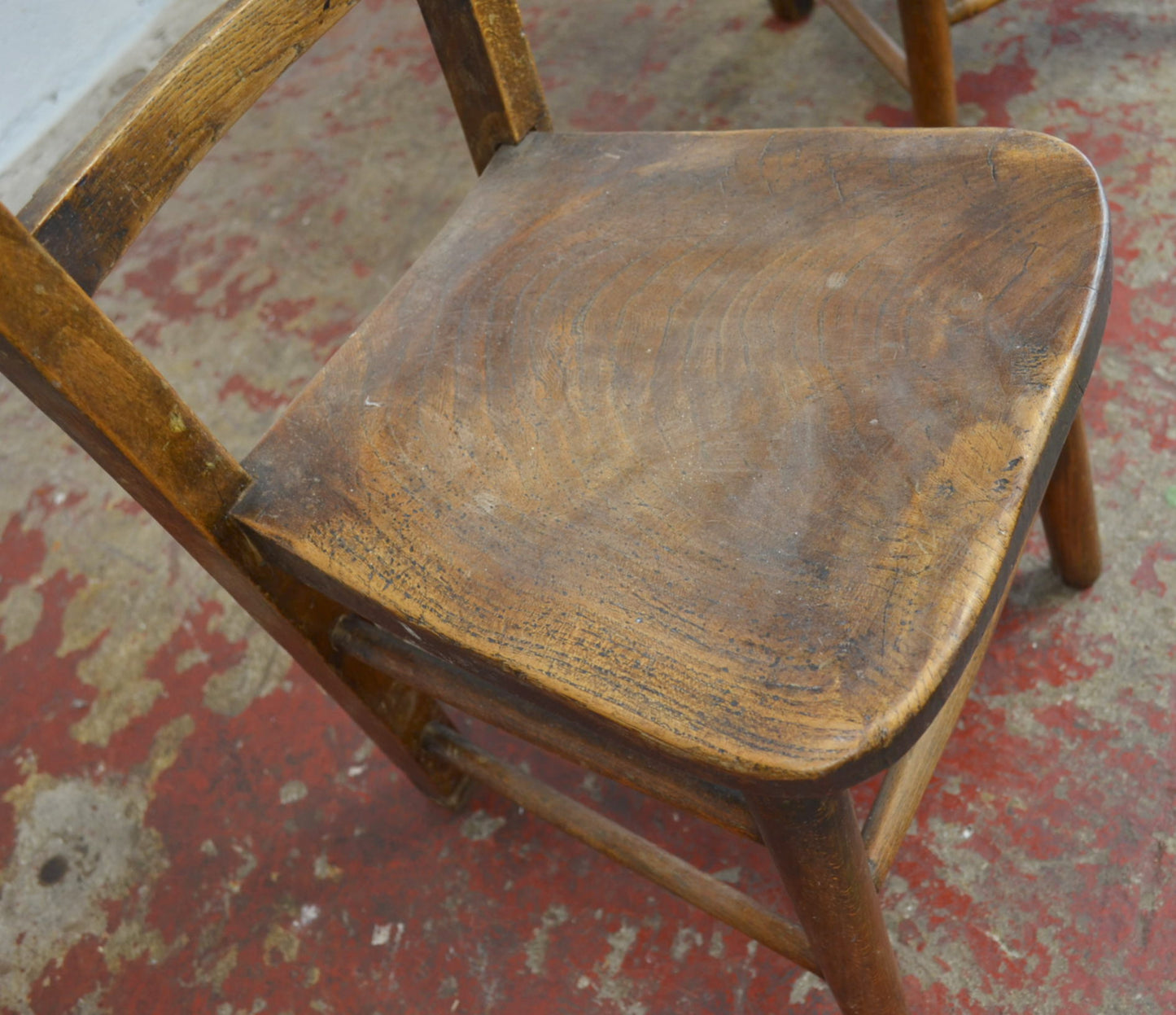 A Pair Of Antique Children's Chairs