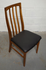 A Set Of Six Of Vintage Dining Chairs