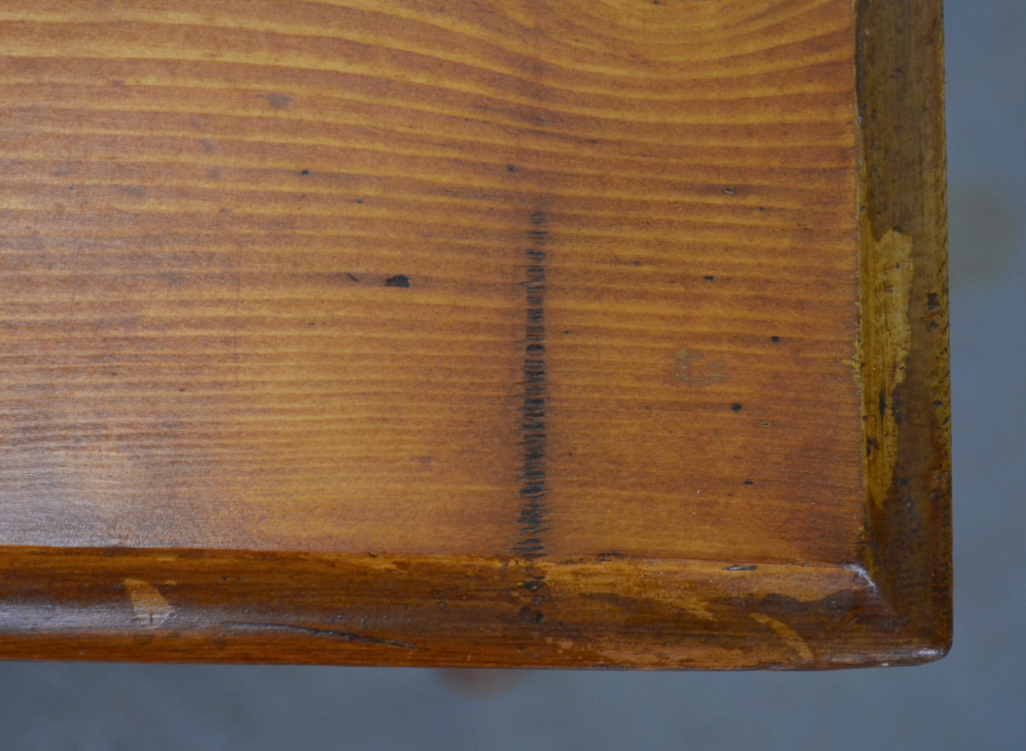 A Victorian Pine Table/Desk