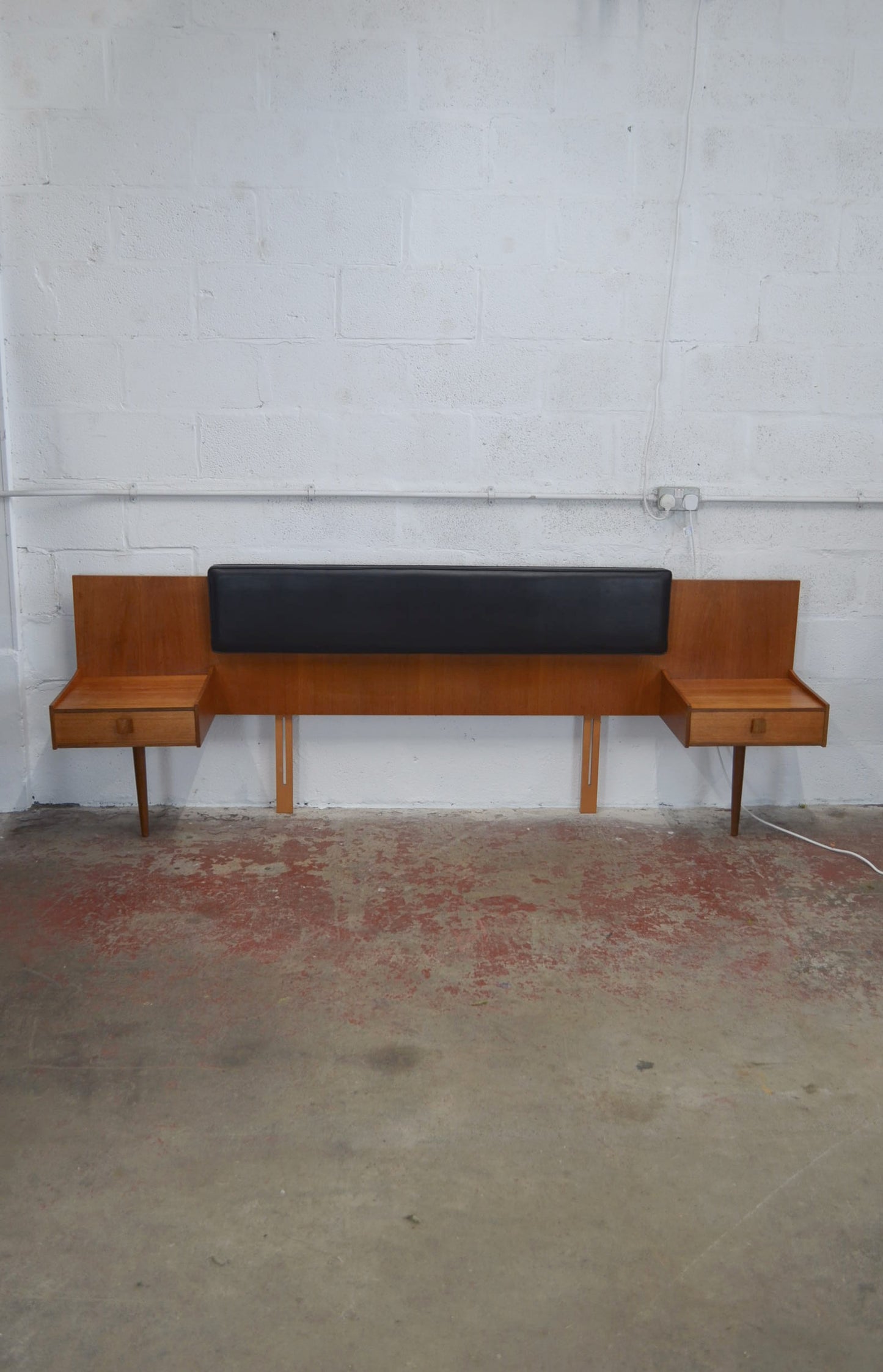 Mid Century G Plan Headboard/Bedsides By Kofod Larsen