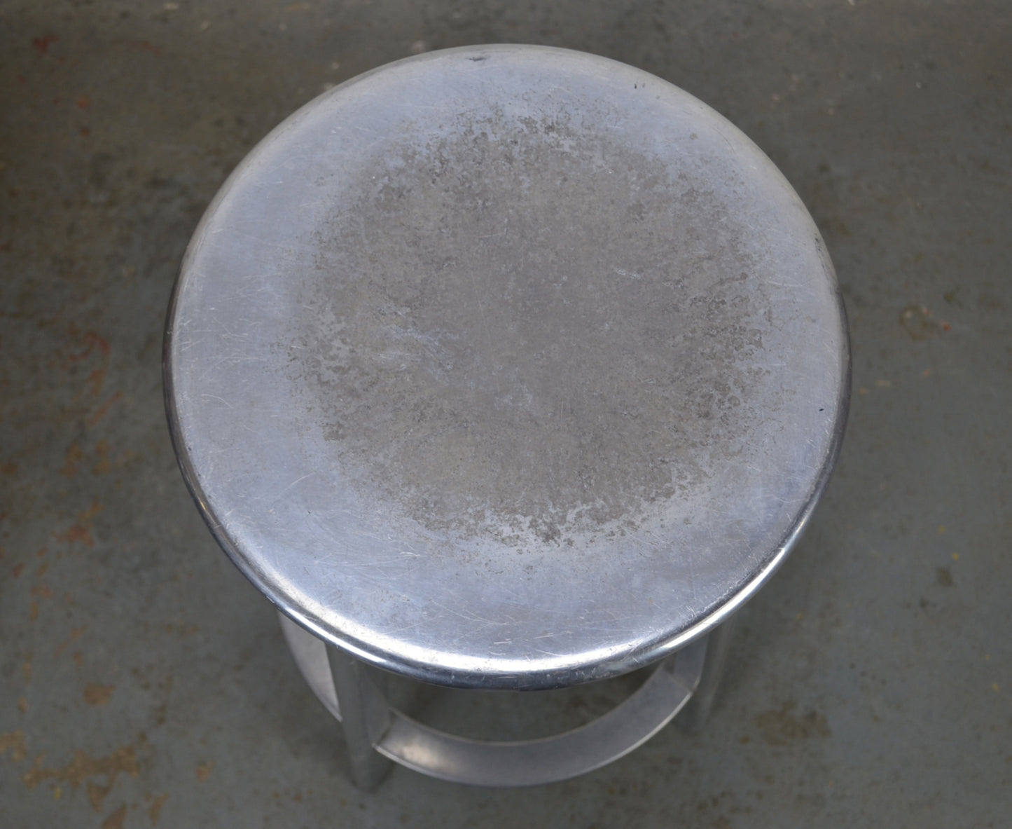 A Pair Of Vintage Aluminium Stools - Magis Deja-Vu