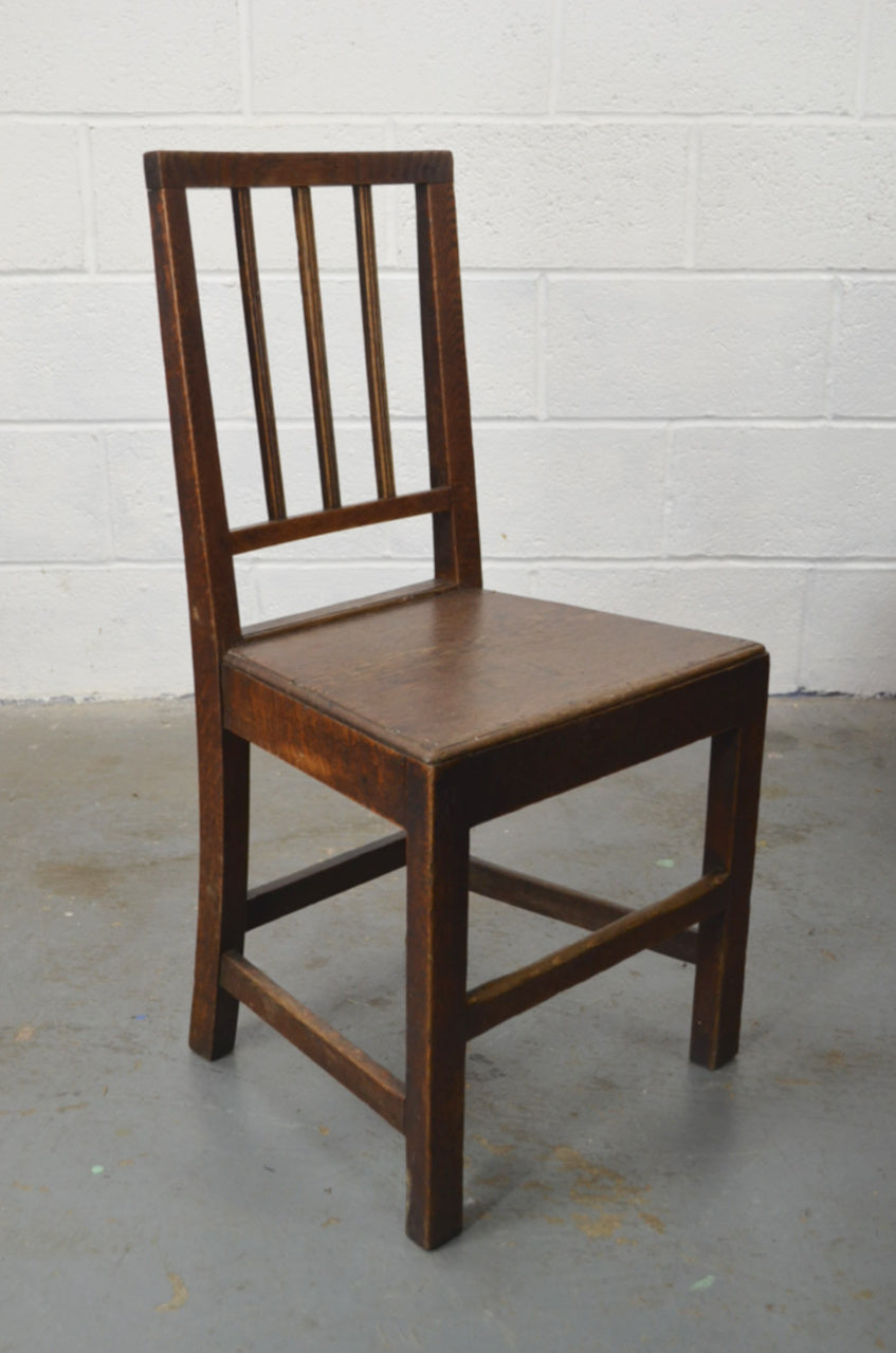 A Set Of Four Georgian Dining Chairs