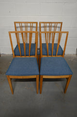 Set Of Four Vintage Vanson Dining Chairs