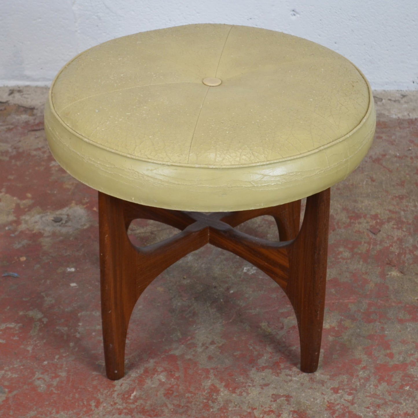 Mid Century G Plan Fresco Victor B. Wilkins Stool