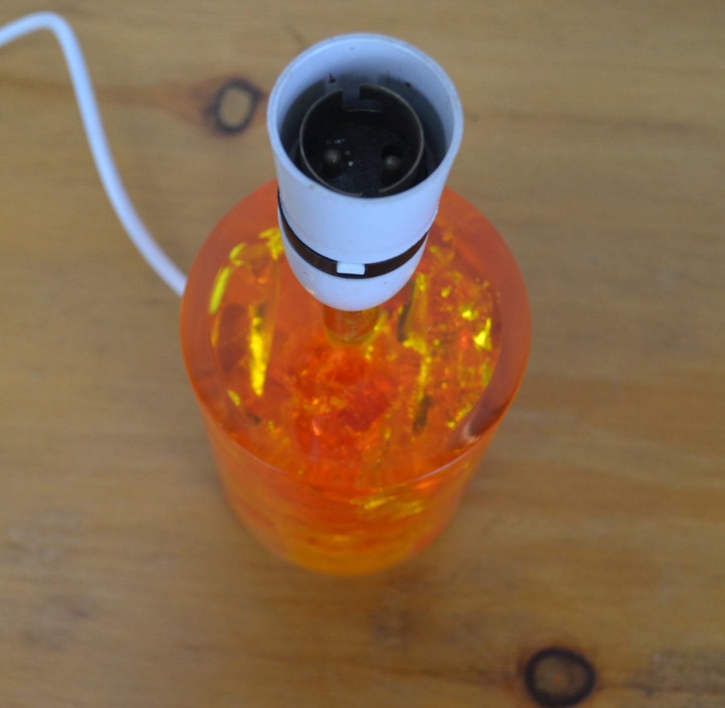 Vintage Shatterline Lamp