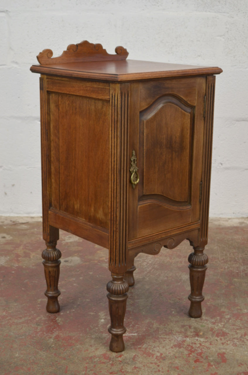 A Victorian Mahogany Bedside Cabinet