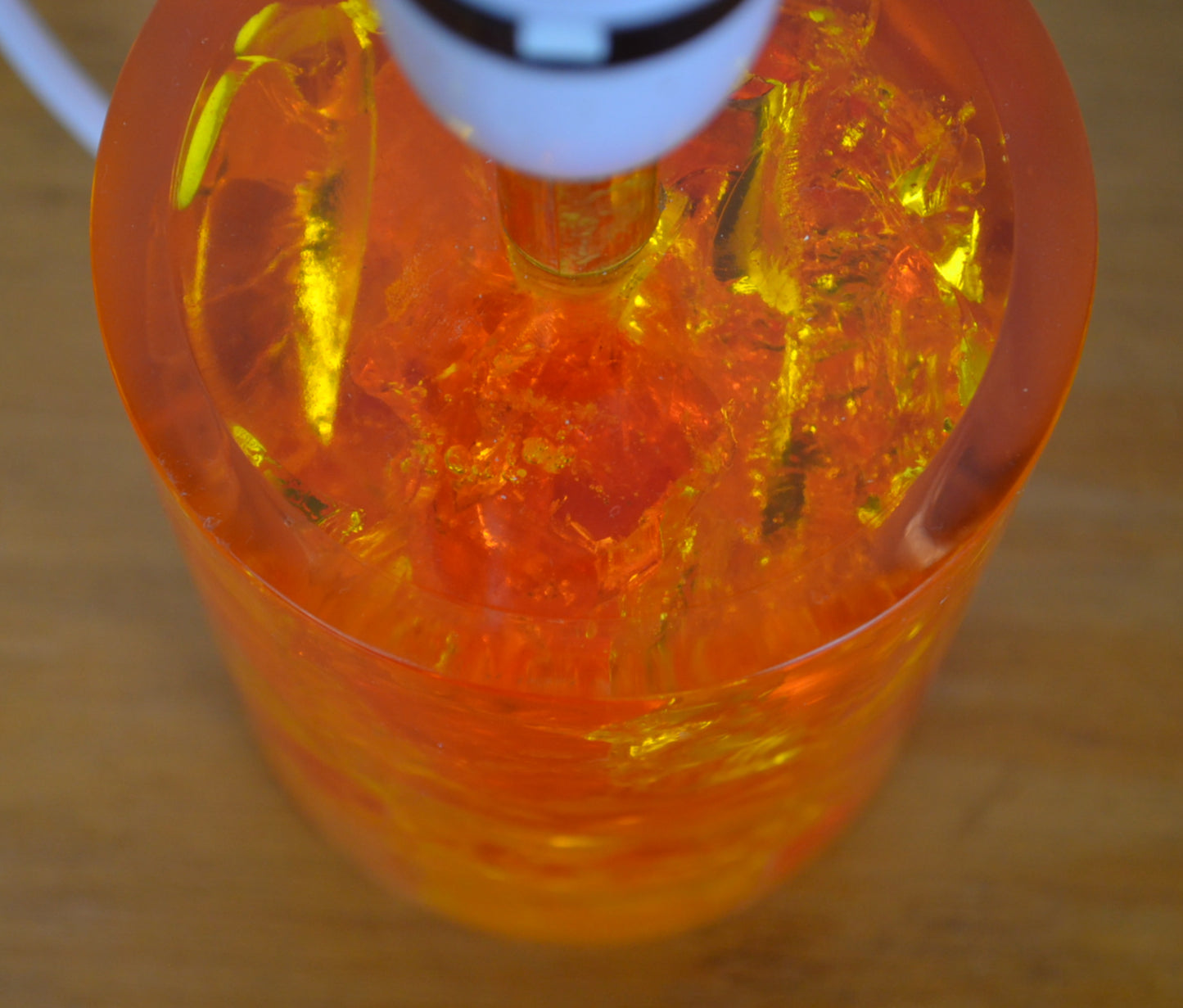 Vintage Shatterline Lamp