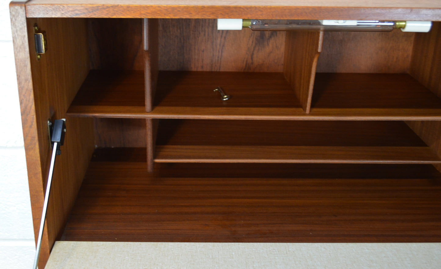 Vintage Teak Cocktail Cabinet by Nathan