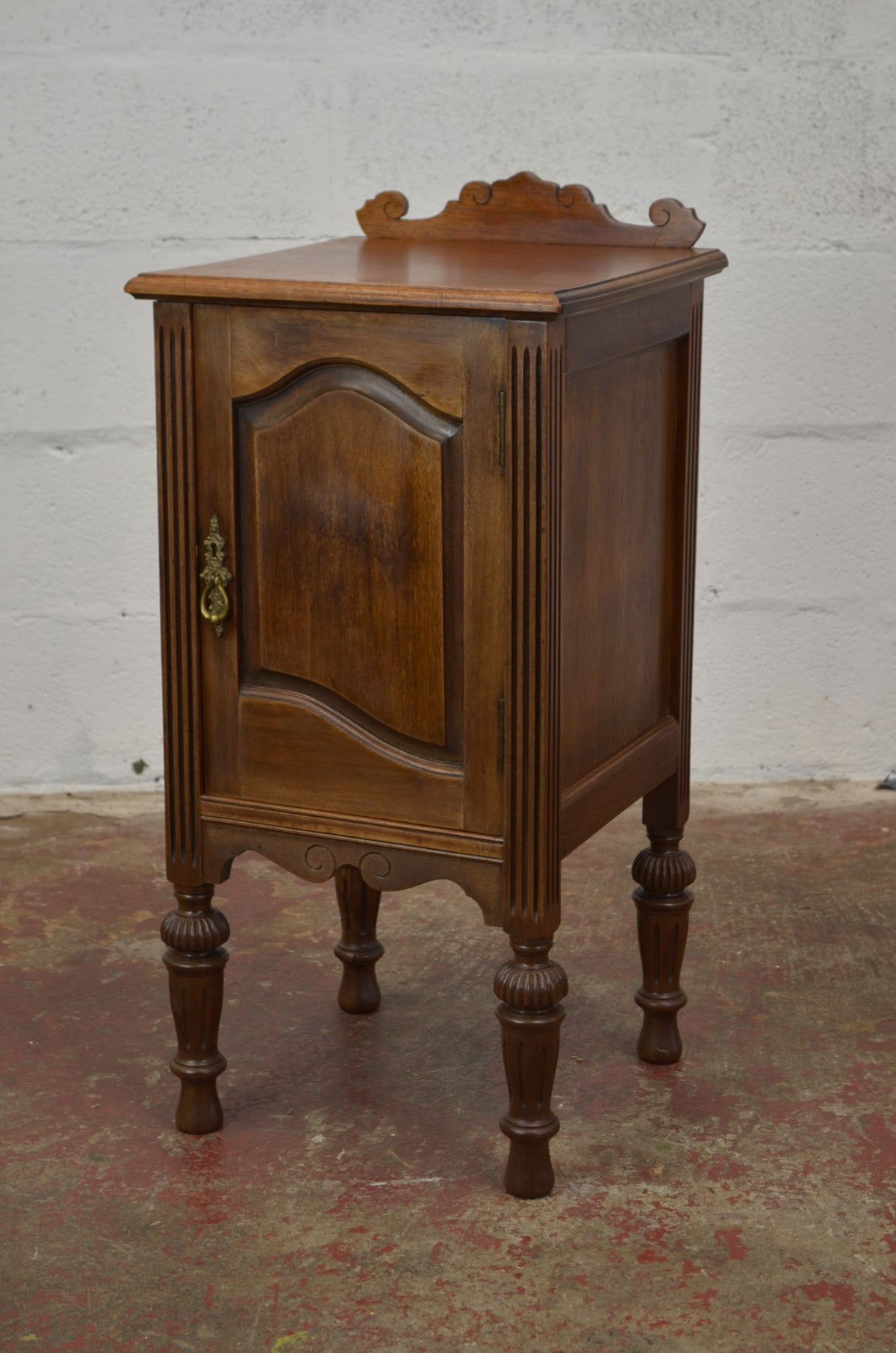 A Victorian Mahogany Bedside Cabinet