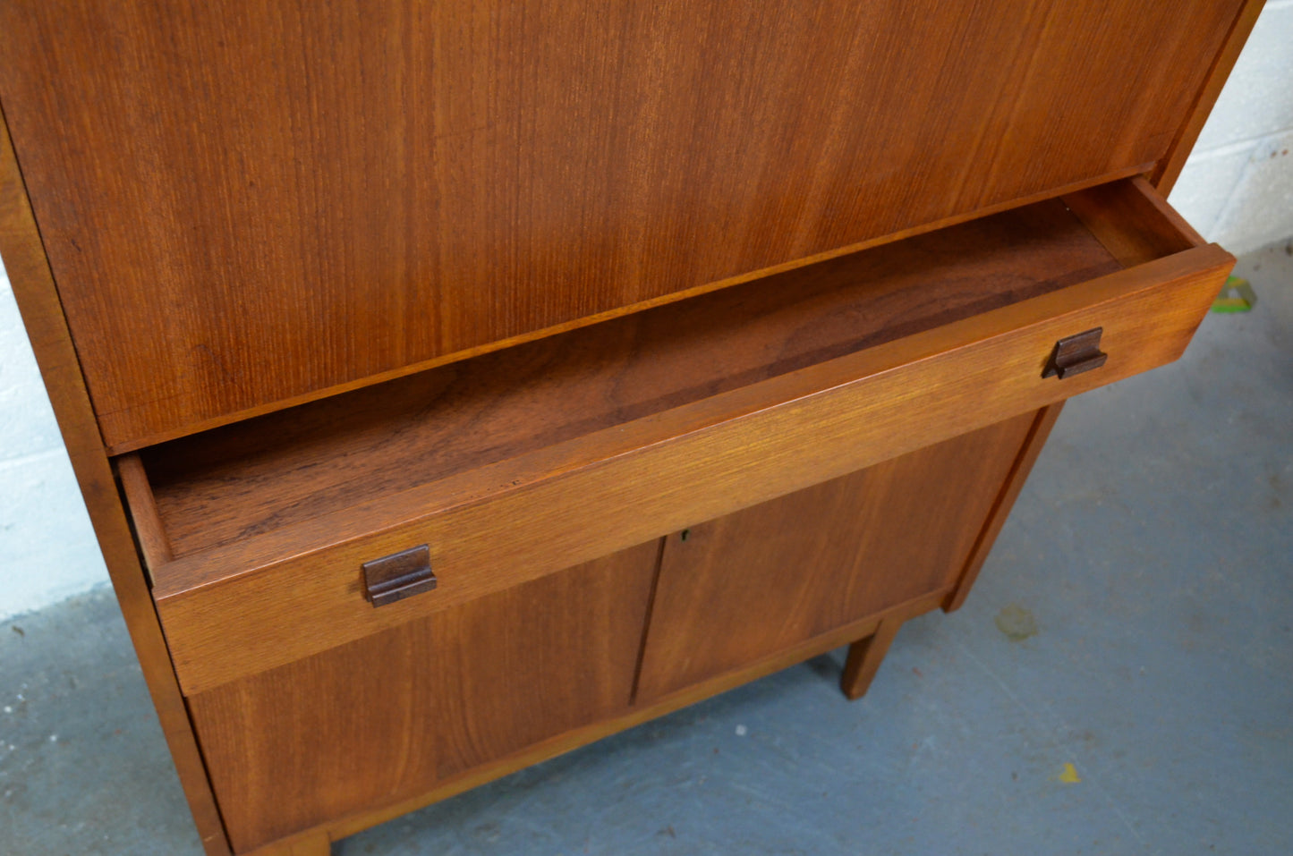 Vintage Teak Cocktail Cabinet by Nathan