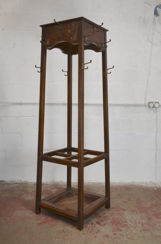 A Rare Oversized Vintage Industrial Coat & Umbrella Stand
