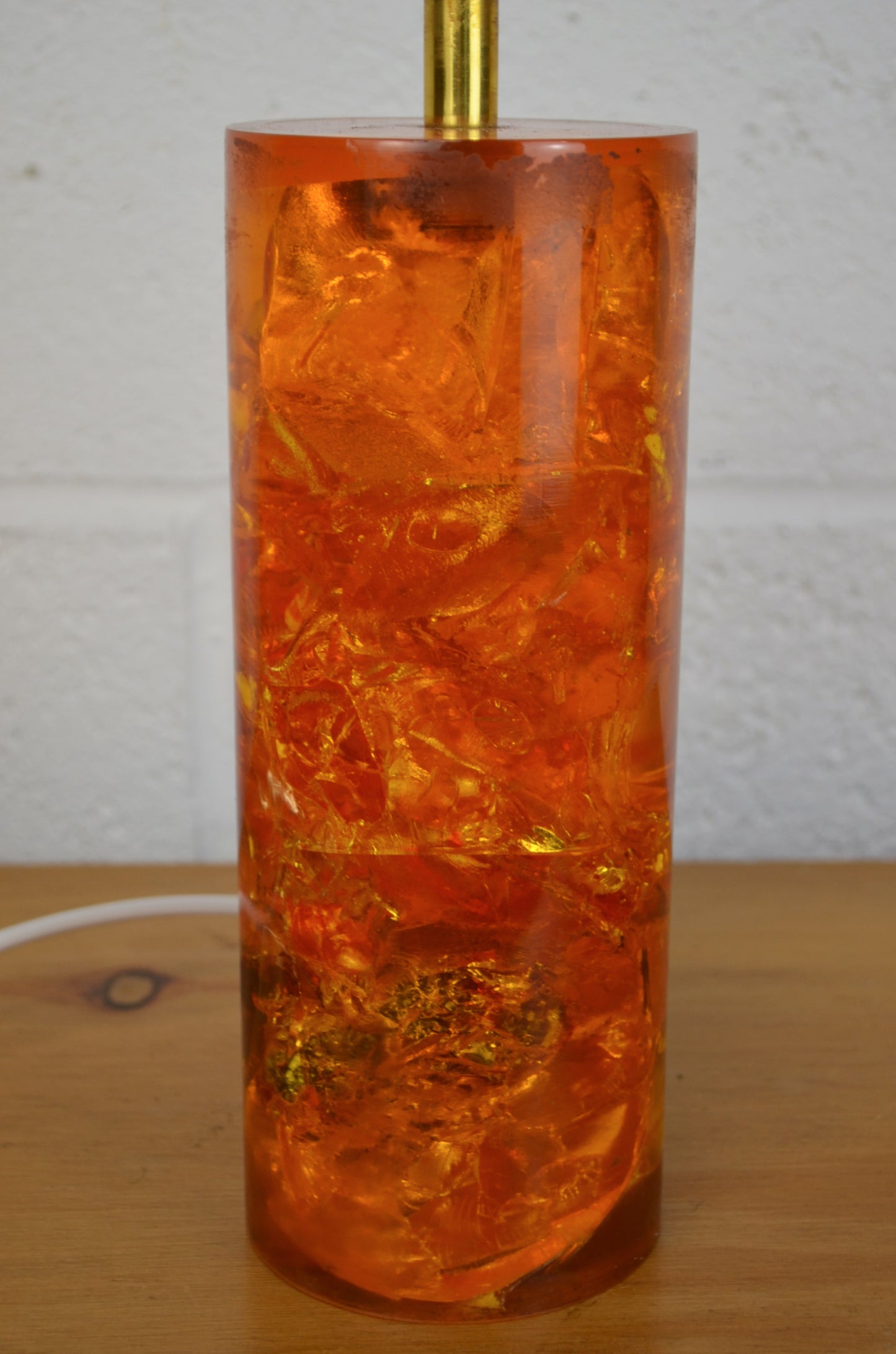 Vintage Shatterline Lamp