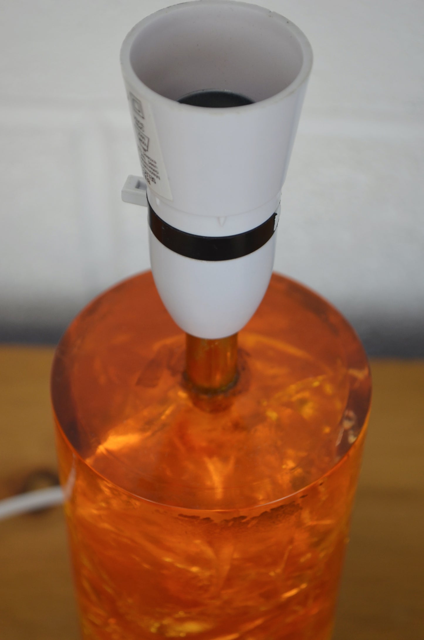 Vintage Shatterline Lamp