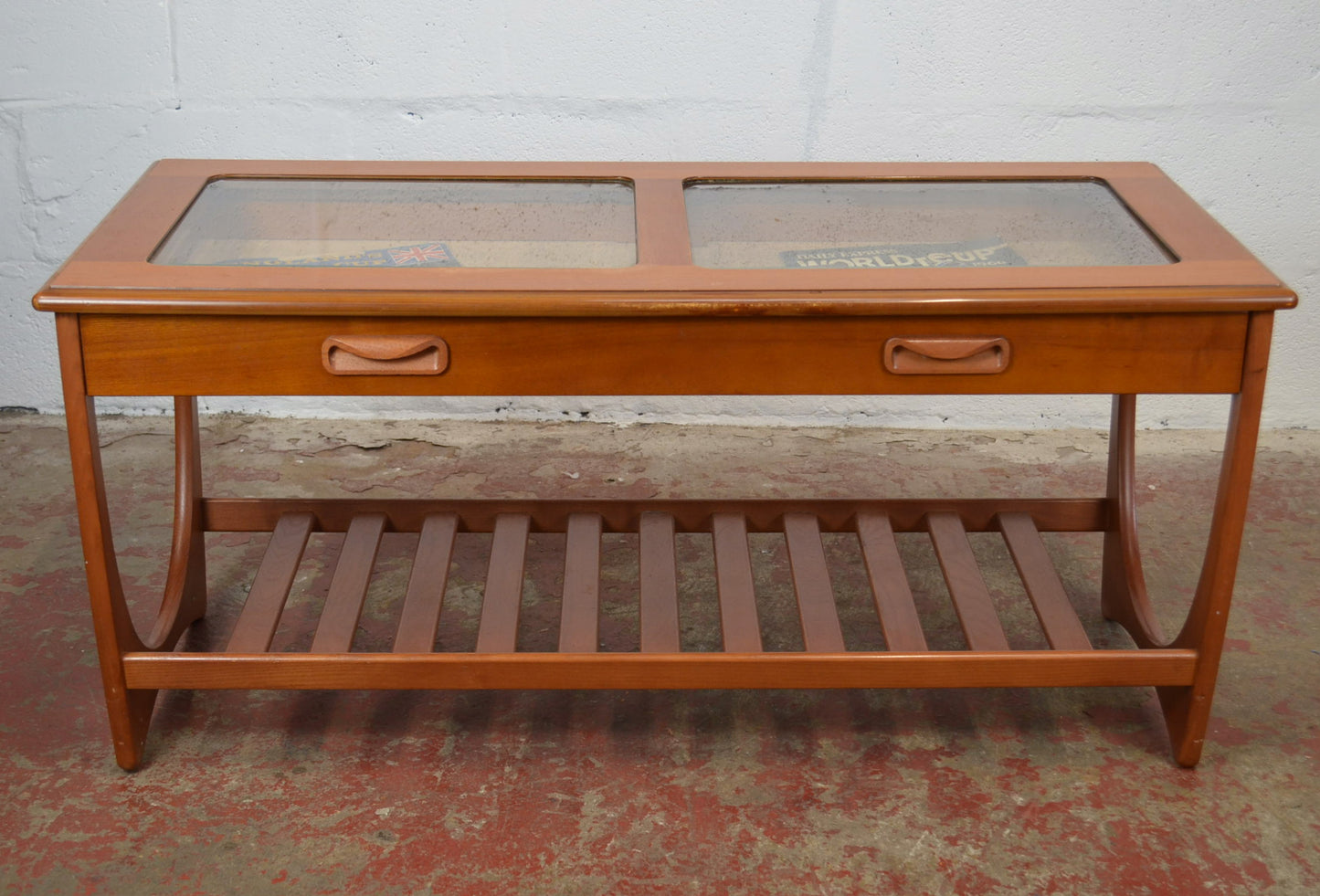 A Vintage G Plan Coffee Table With Drawers