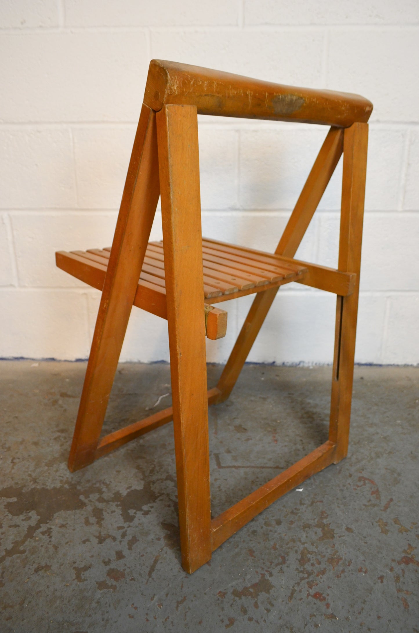 A Vintage Alberto Bazzani Folding Chair