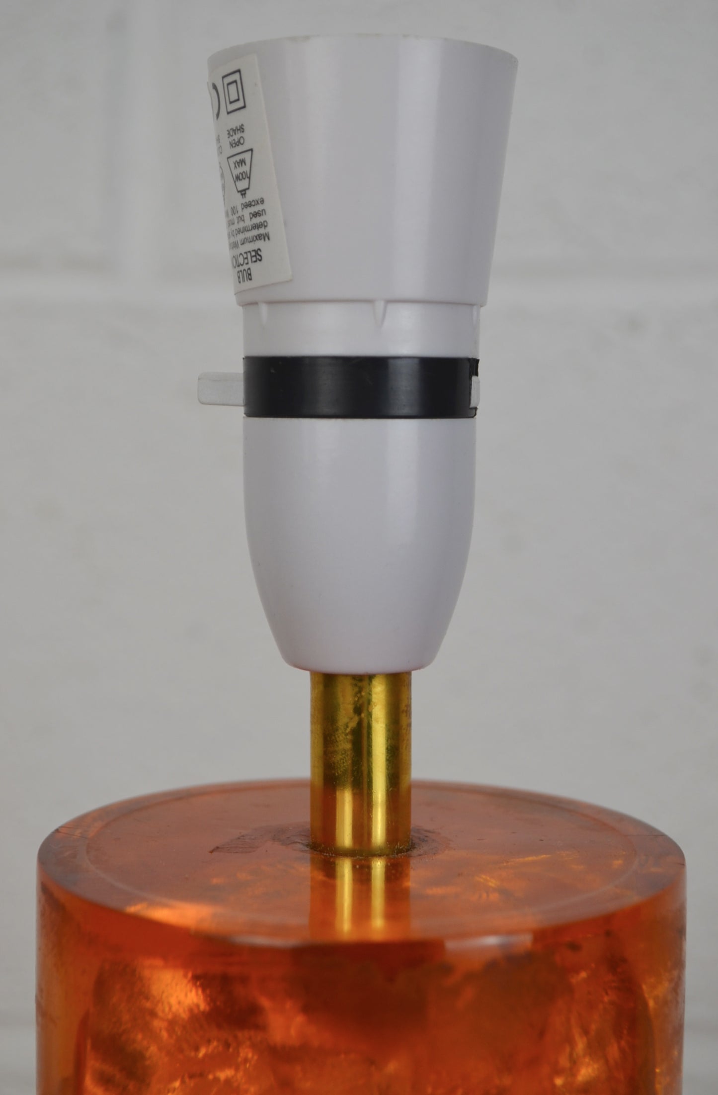 Vintage Shatterline Lamp