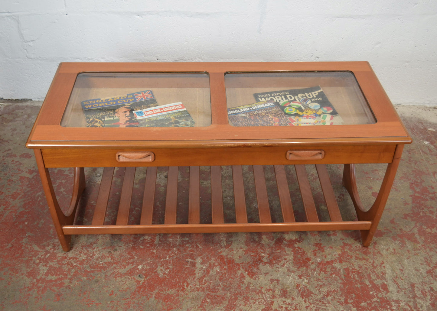 A Vintage G Plan Coffee Table With Drawers