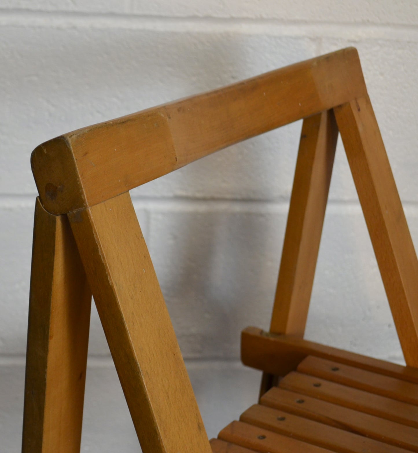 A Vintage Alberto Bazzani Folding Chair