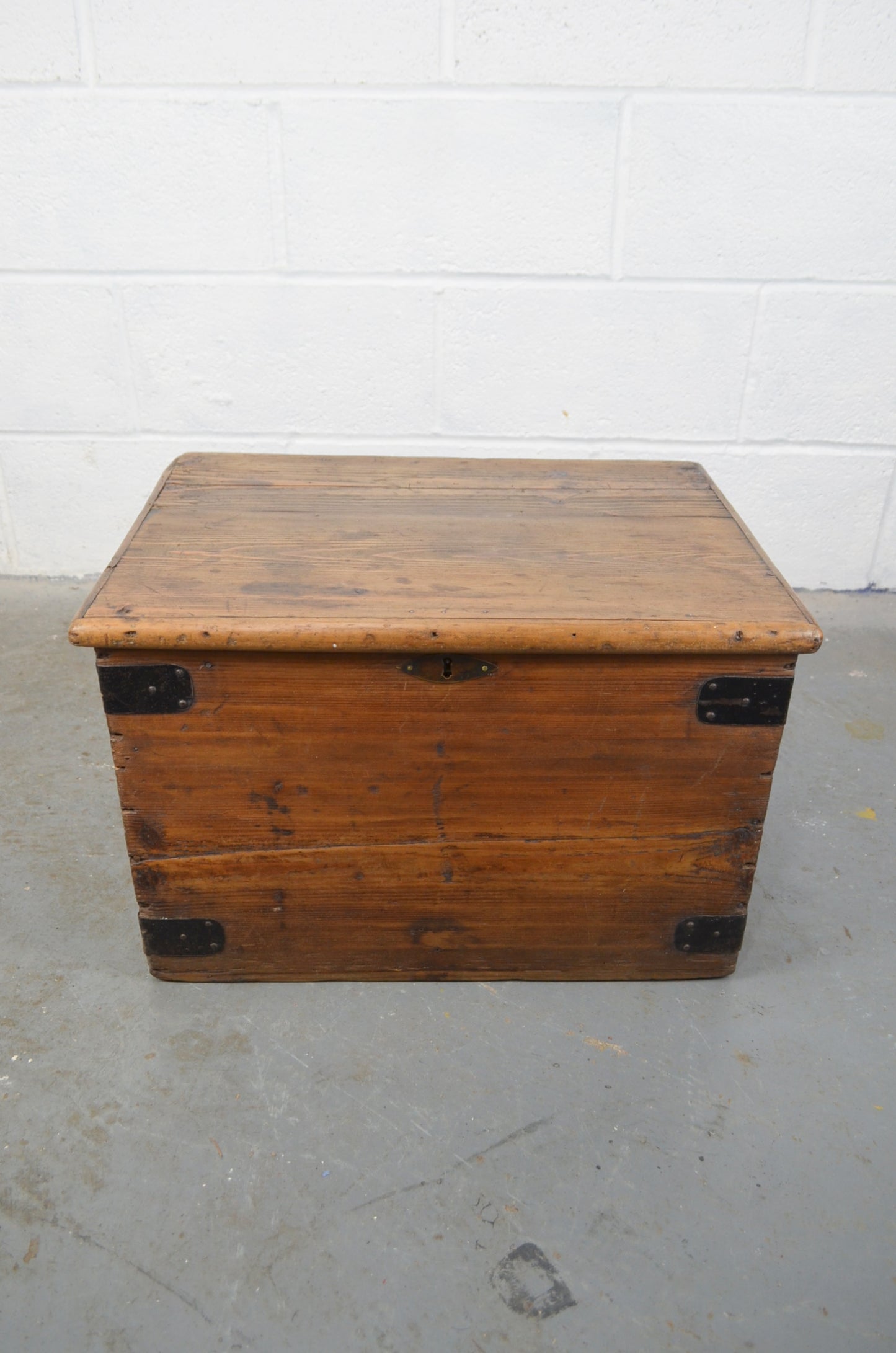 Victorian Pine Blanket Box