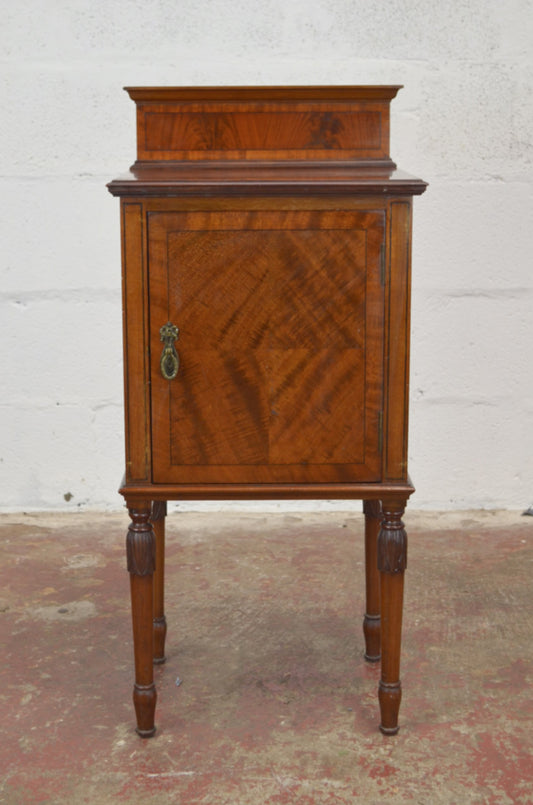 A 19th Century Walnut Bedside Cabinet