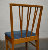 Set Of Four Vintage Vanson Dining Chairs