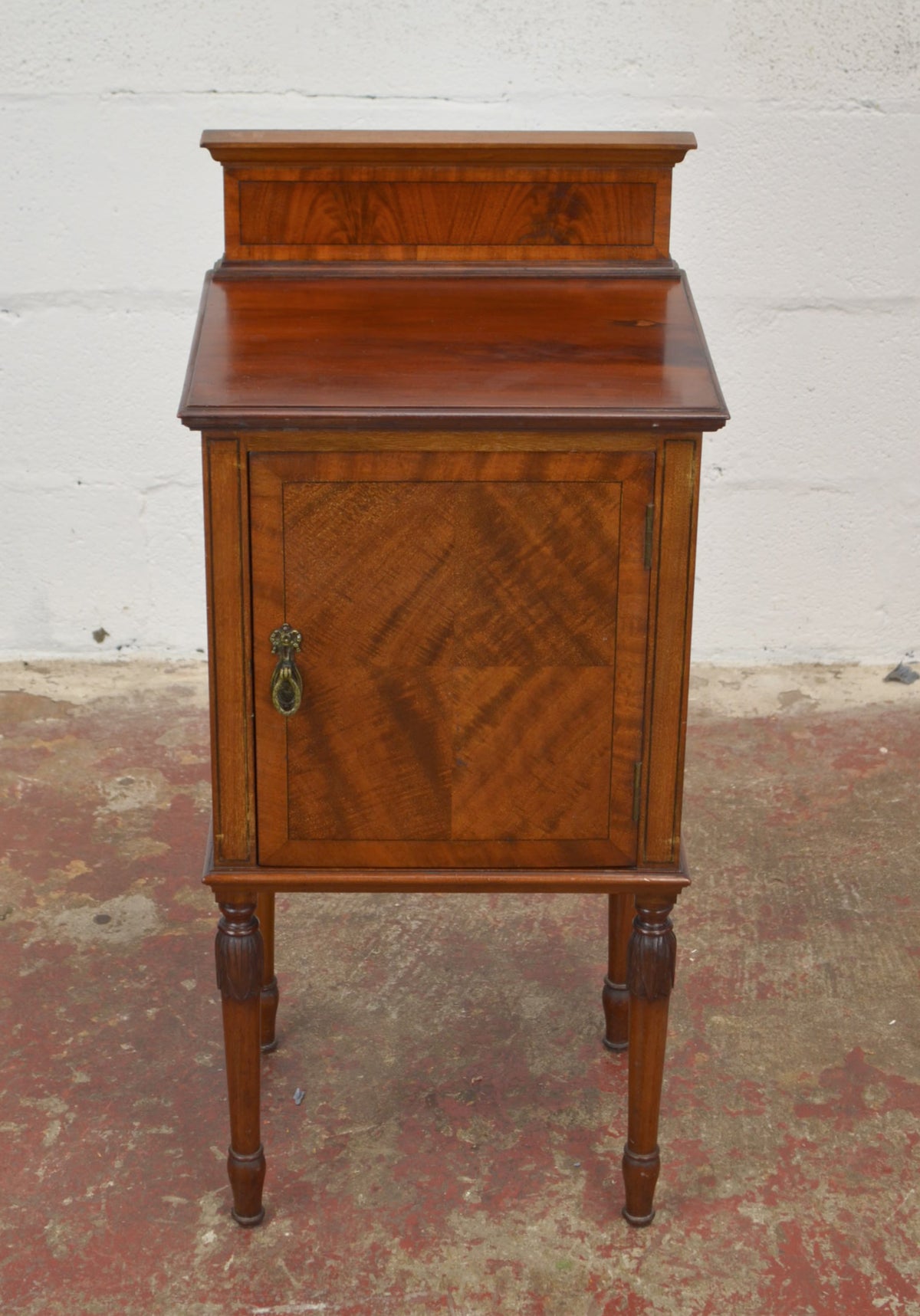 A 19th Century Walnut Bedside Cabinet