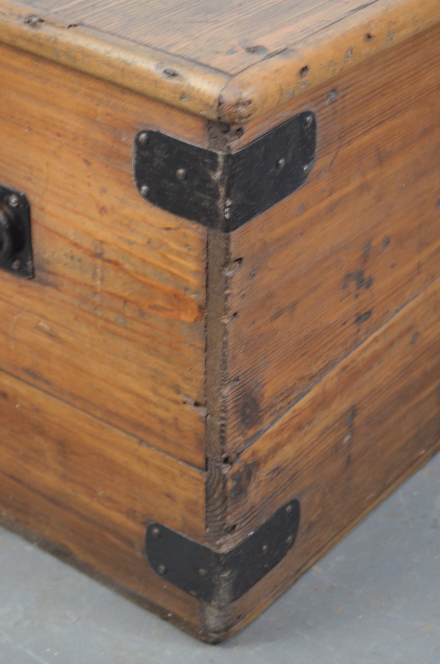 Victorian Pine Blanket Box
