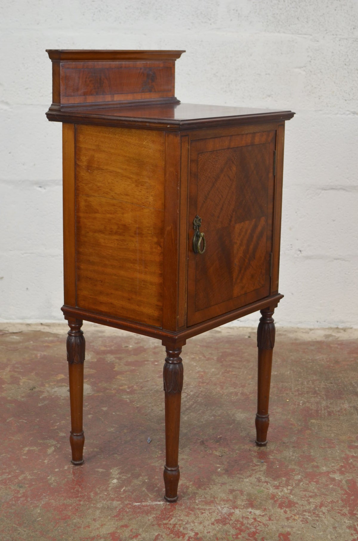A 19th Century Walnut Bedside Cabinet