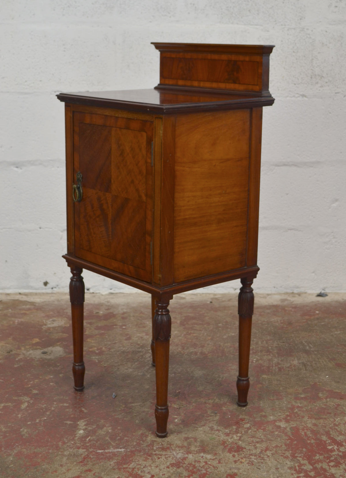 A 19th Century Walnut Bedside Cabinet