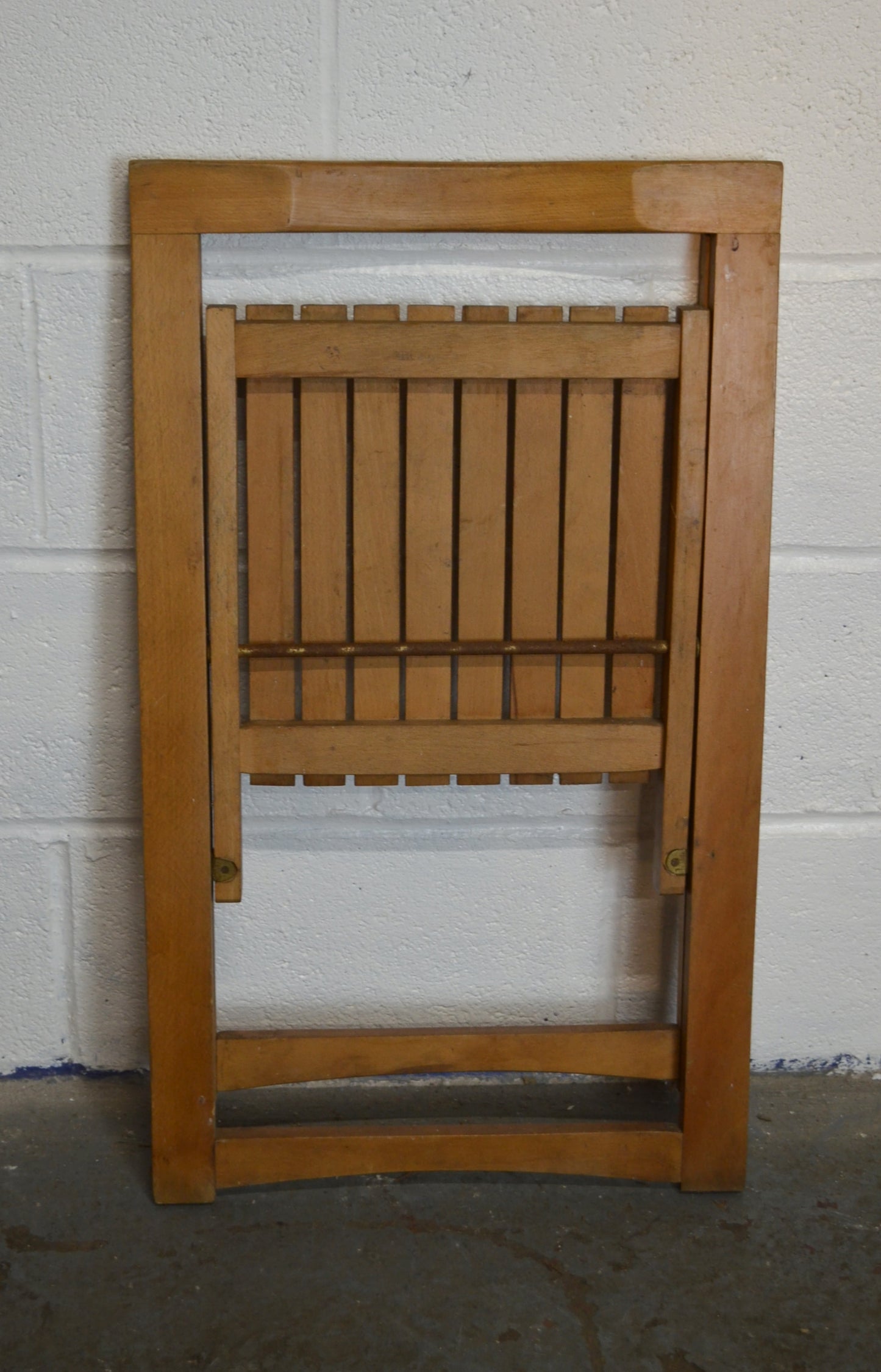 A Vintage Alberto Bazzani Folding Chair