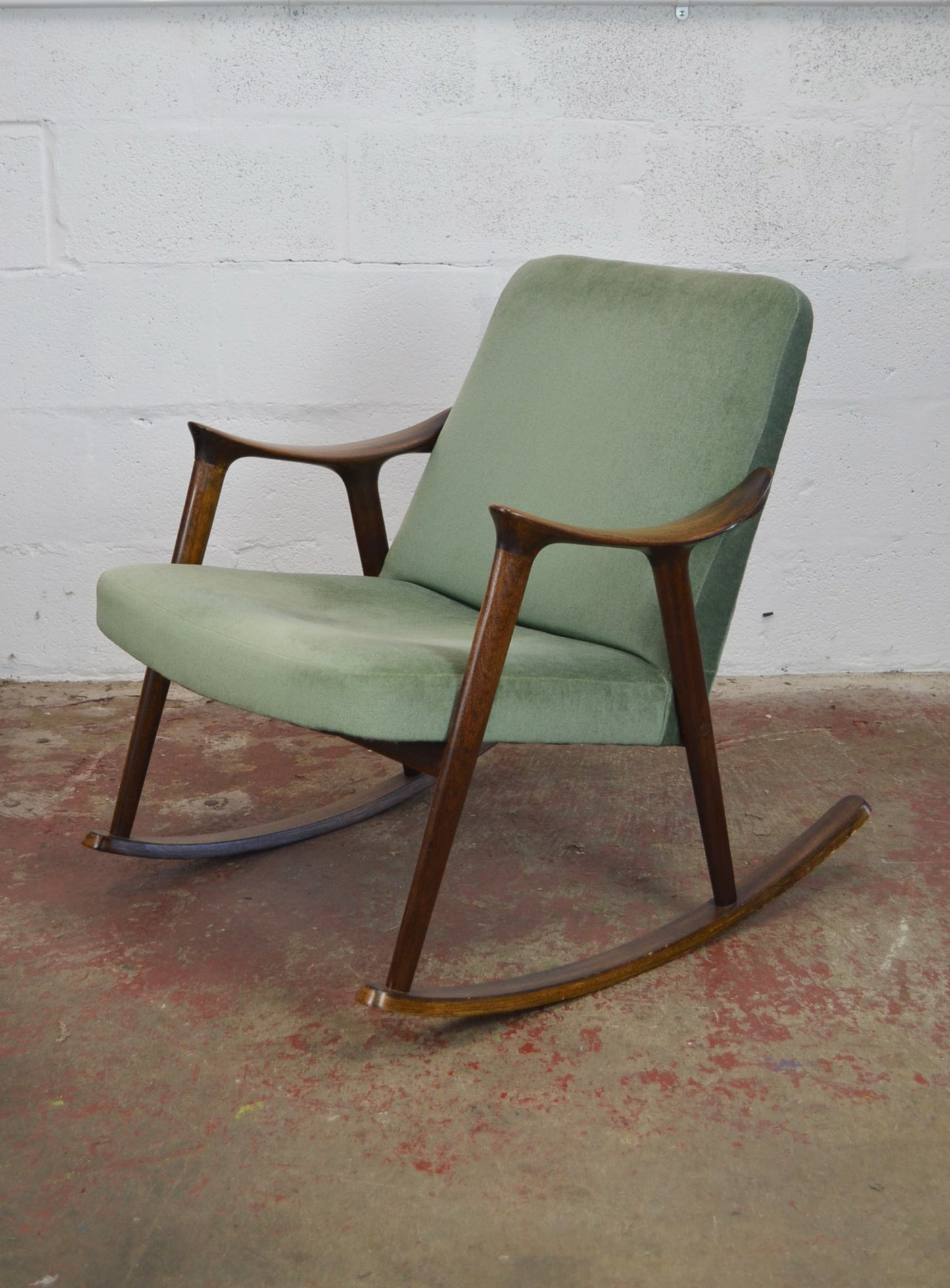 A Vintage Ingmar Relling for Westnofa Rocking Chair