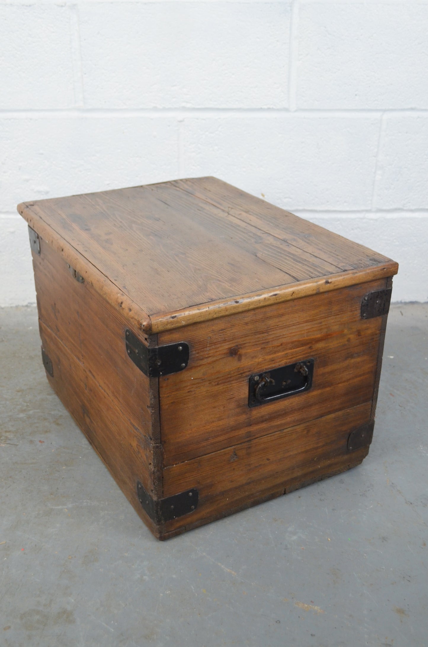 Victorian Pine Blanket Box