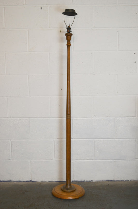 Early Oak Floor Lamp (F1)