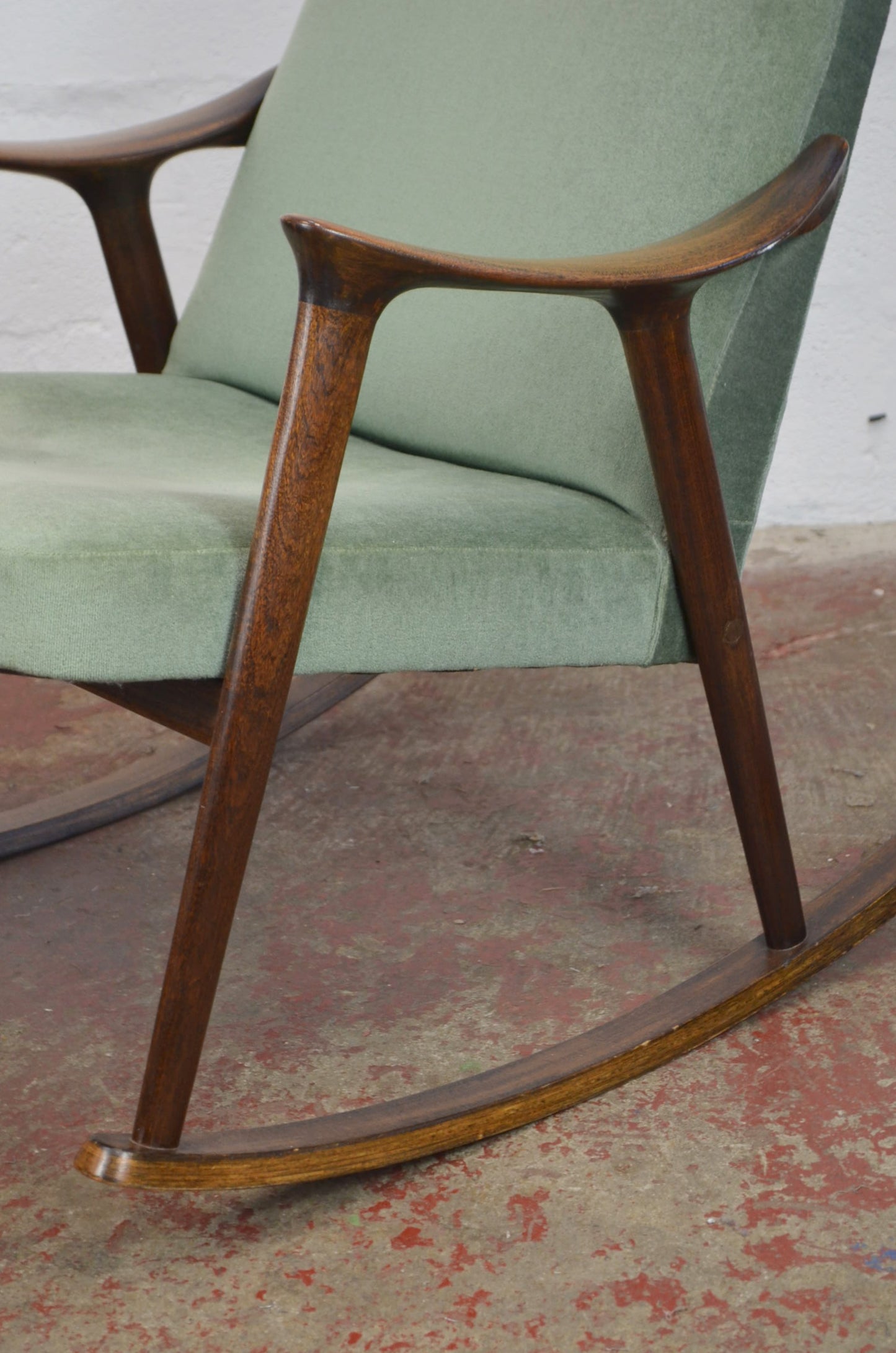 A Vintage Ingmar Relling for Westnofa Rocking Chair