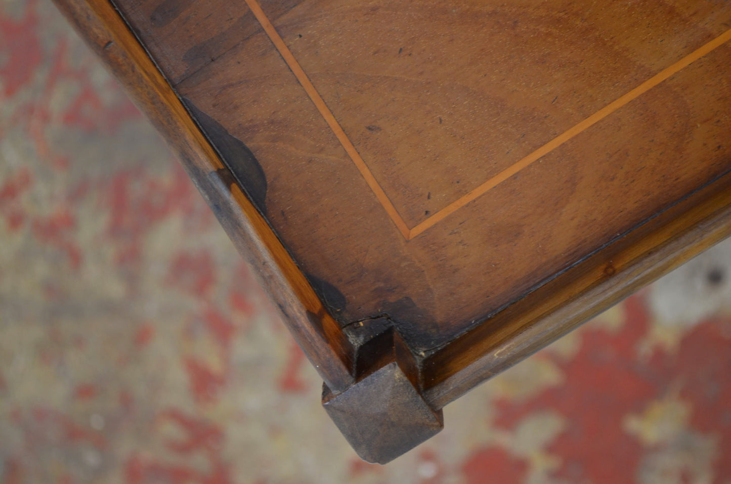 An Edwardian Mahogany Bedside Cabinet