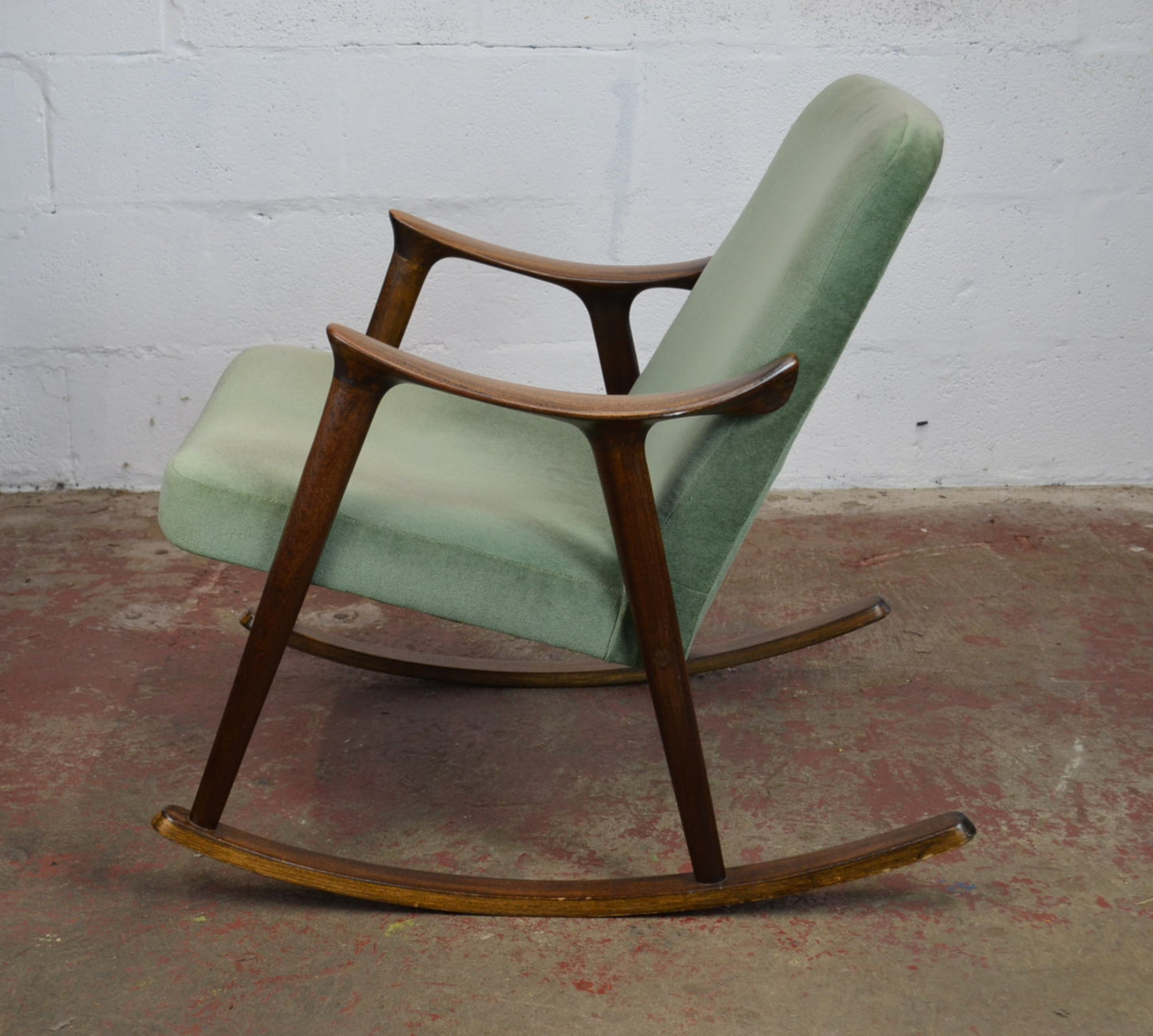 A Vintage Ingmar Relling for Westnofa Rocking Chair