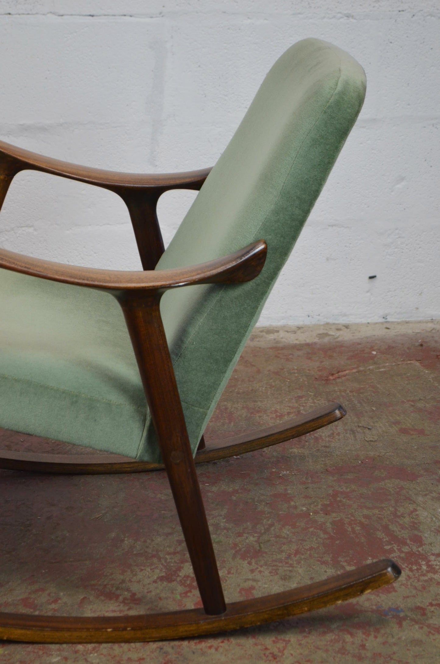 A Vintage Ingmar Relling for Westnofa Rocking Chair