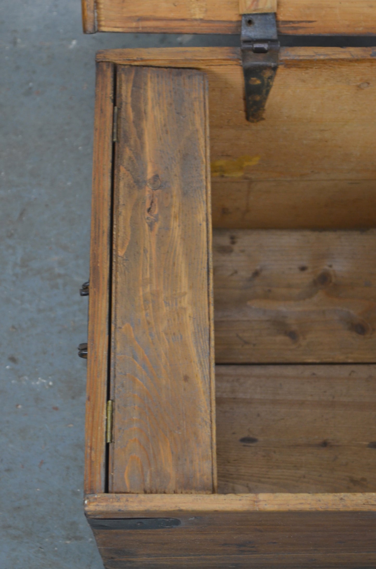 Victorian Pine Blanket Box