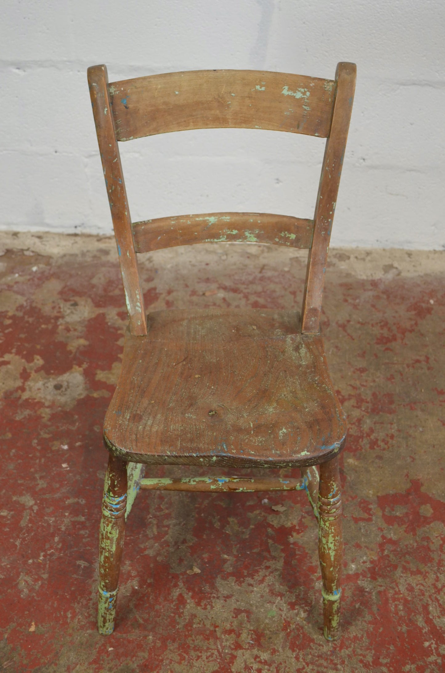 A 19th Century Ladder-Back Farmhouse/Country Cottage Chair