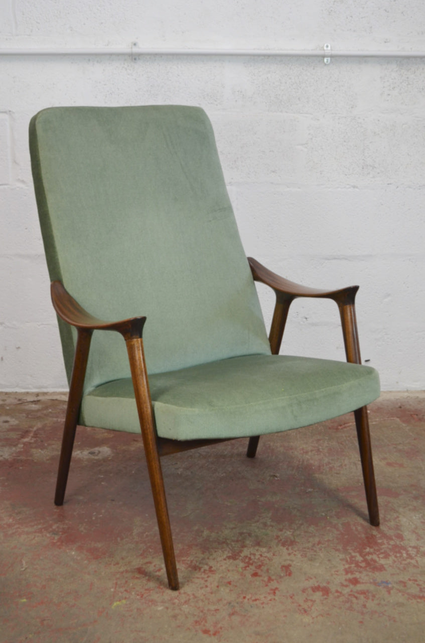 A Vintage Ingmar Relling for Westnofa Lounge Chair