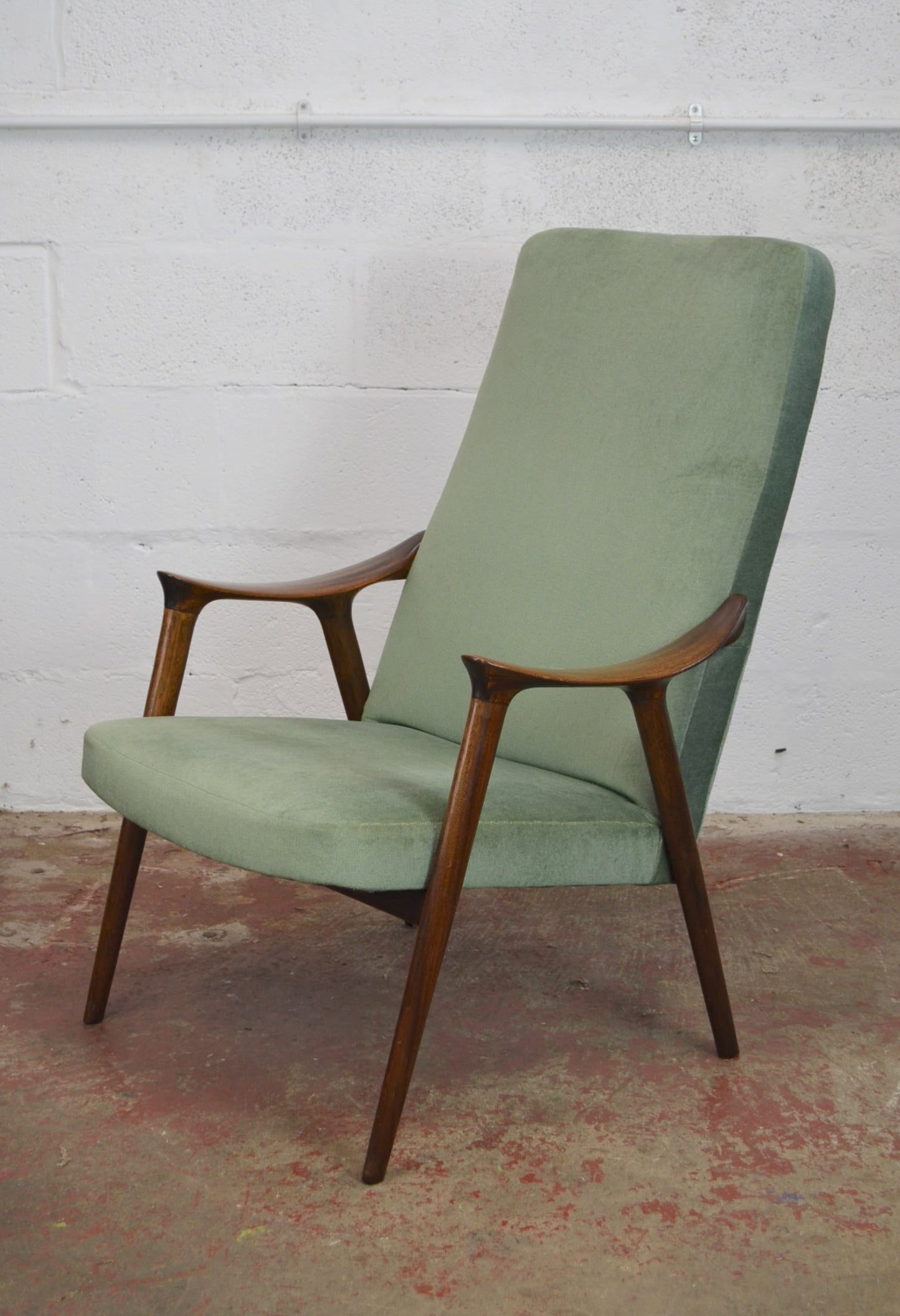 A Vintage Ingmar Relling for Westnofa Lounge Chair