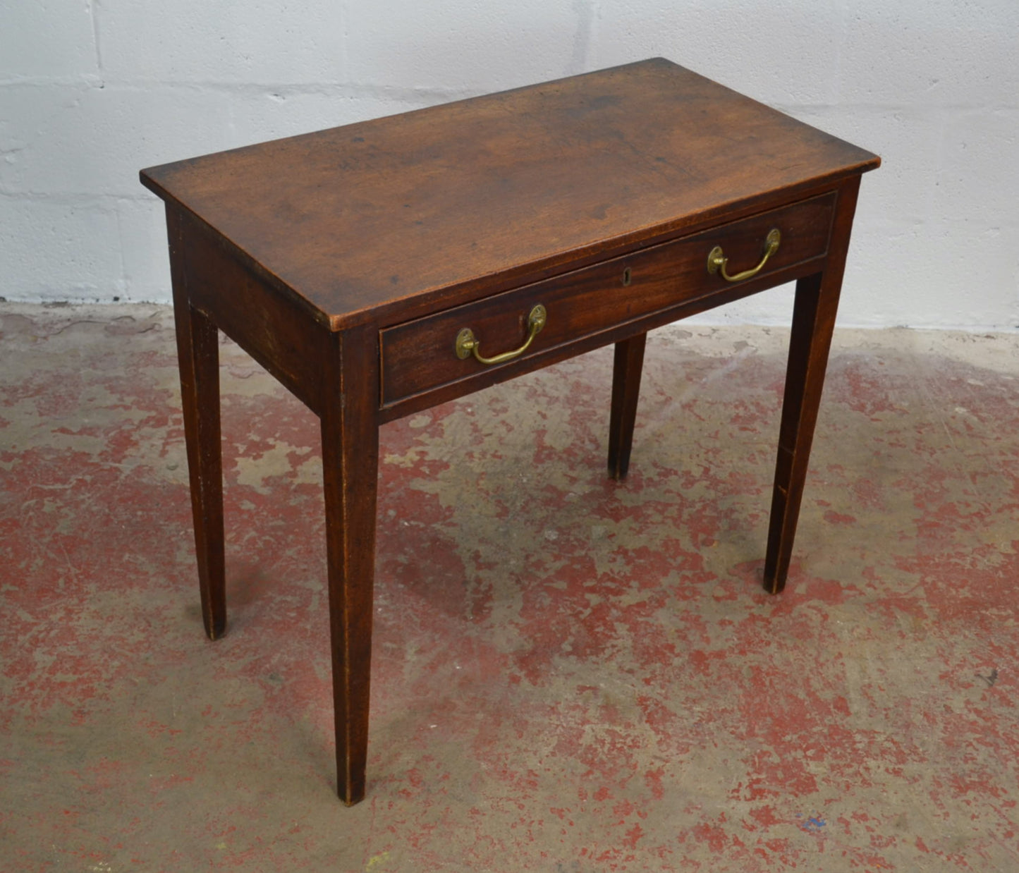 A George III Late 18th Century Mahogany Writing Table Desk