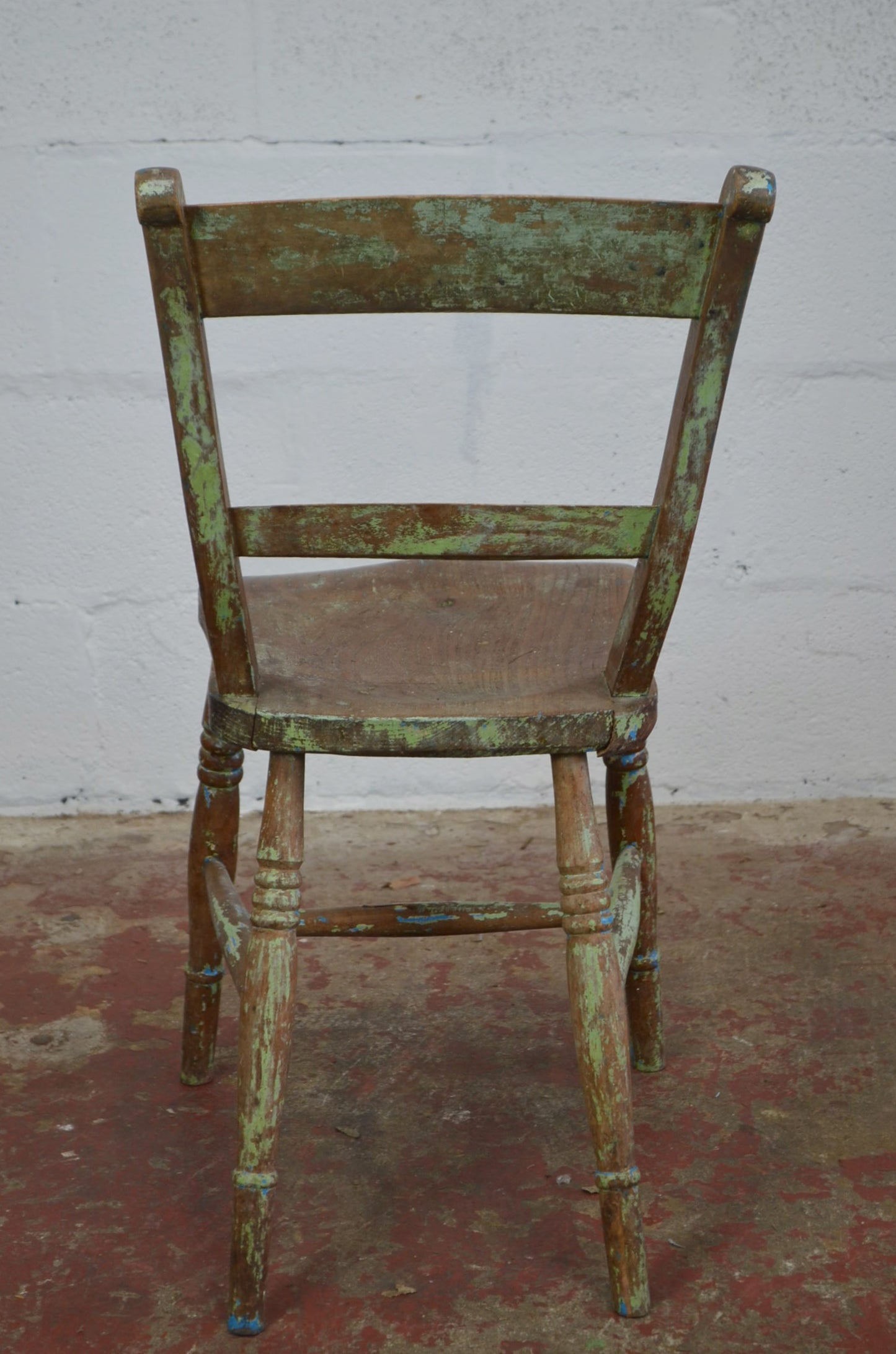 A 19th Century Ladder-Back Farmhouse/Country Cottage Chair