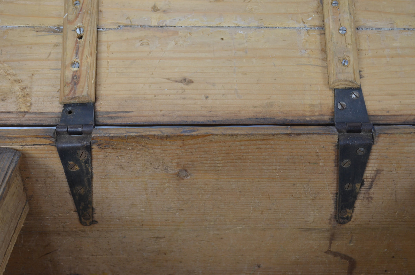 Victorian Pine Blanket Box