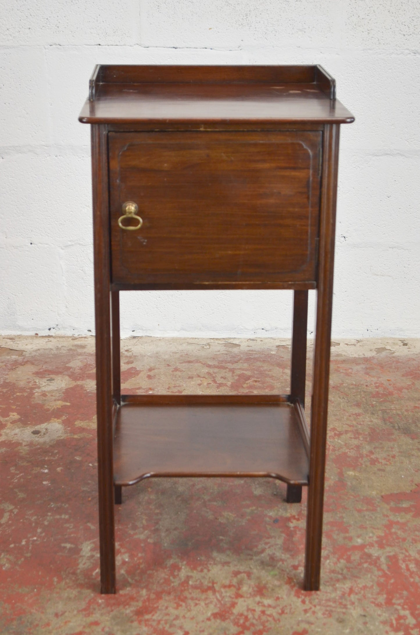 A Georgian Bedside Cabinet/Table