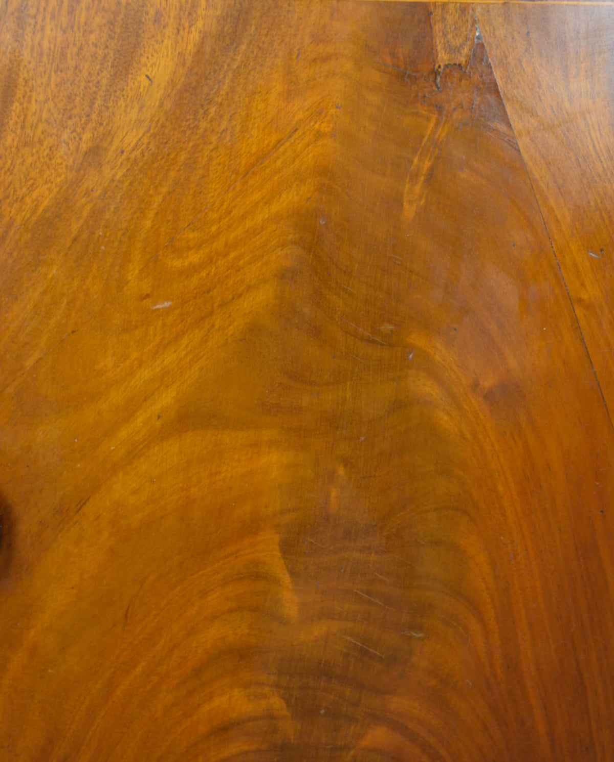 An Antique Edwardian Walnut Bedside Cabinet