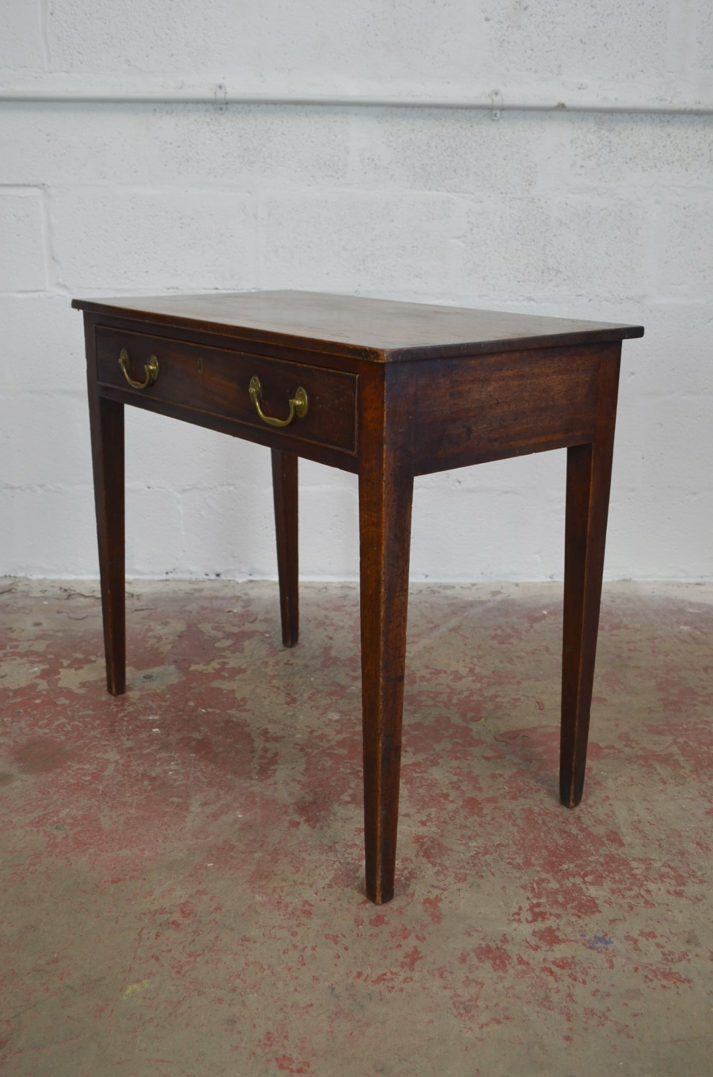 A George III Late 18th Century Mahogany Writing Table Desk
