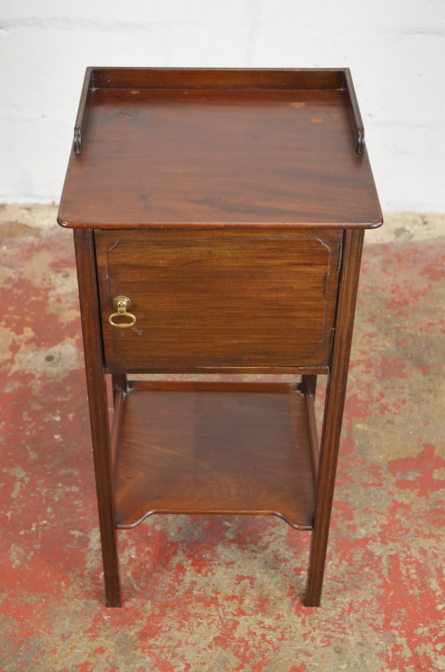 A Georgian Bedside Cabinet/Table